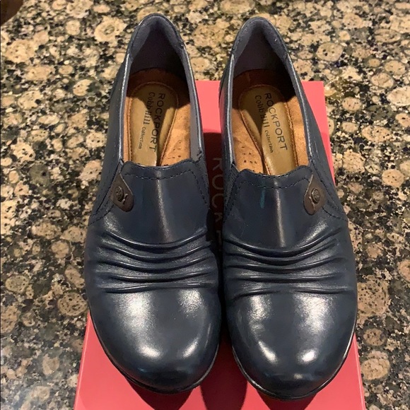 Rockport Shoes - Rockport Cobb Hill Adele-CH Navy 6 1/2 M Heels